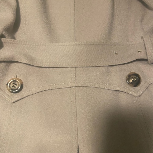 AUTHENTIC BURBERRY CASHMERE WOOL BLEND TRENCH COAT BURBERRY SIZE 42 (S/M) - Picture 7 of 13